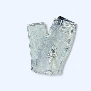 Hollister Light Blue High-Rise Jeans
